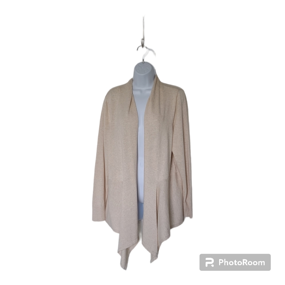 NWOT💃 Draped open front long sleeve lightweight cardigan